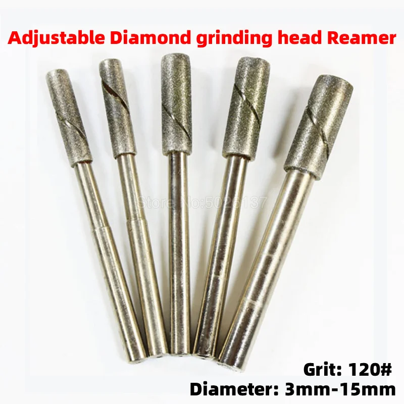 1 шт. 3-15 мм сверло с гальваническим покрытием Алмазная Нефритовая перламутровая