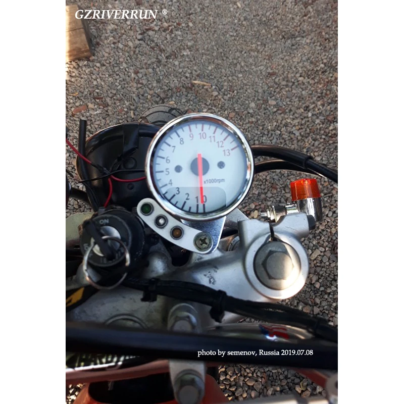 Новый универсальный тахометр со светодиодной подсветкой для мотоцикла