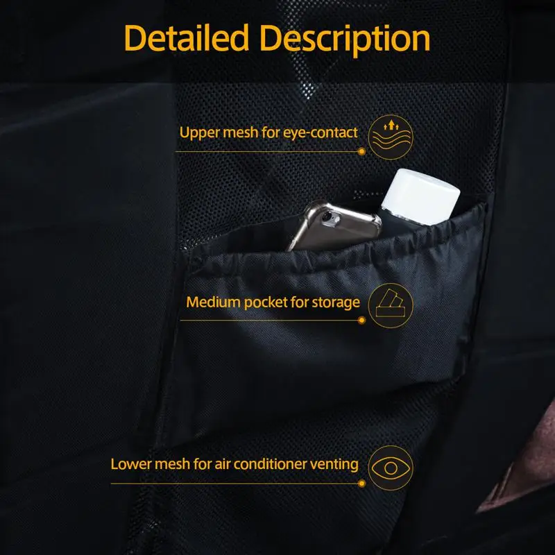 UEETEK барьер для домашних животных водонепроницаемая сетка дышащая кошек