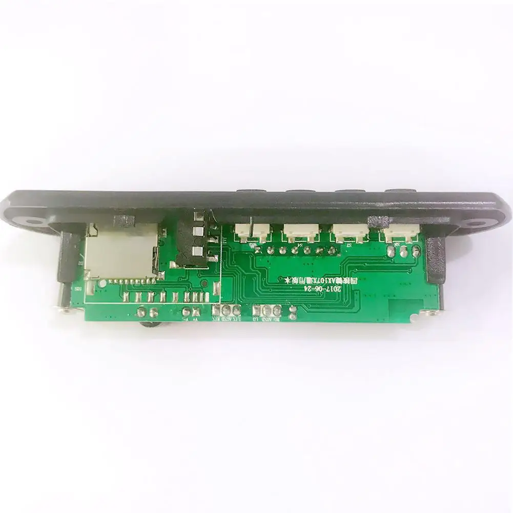 HiMISS автомобильный стерео DC12V MP3 декодер плата SD аудио модуль USB TF AUX FM Радио пульт