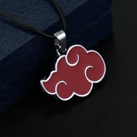 2021 fashion animation film red clouds pendants necklace for men women exquisite cute chain jewelry gift on the neck
