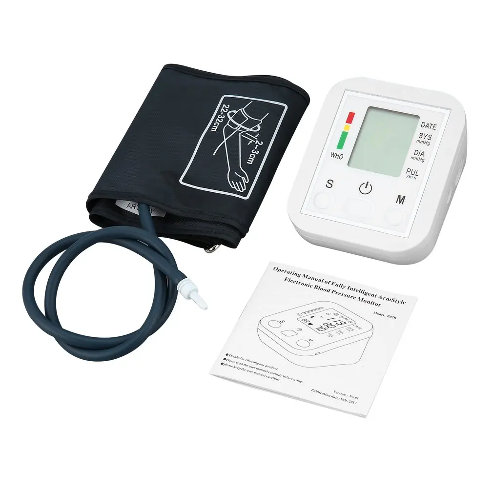 

Автоматический цифровой монитор артериального давления на руку BP приборы для измерения кровяного давления Манометр тонометр для измерени...