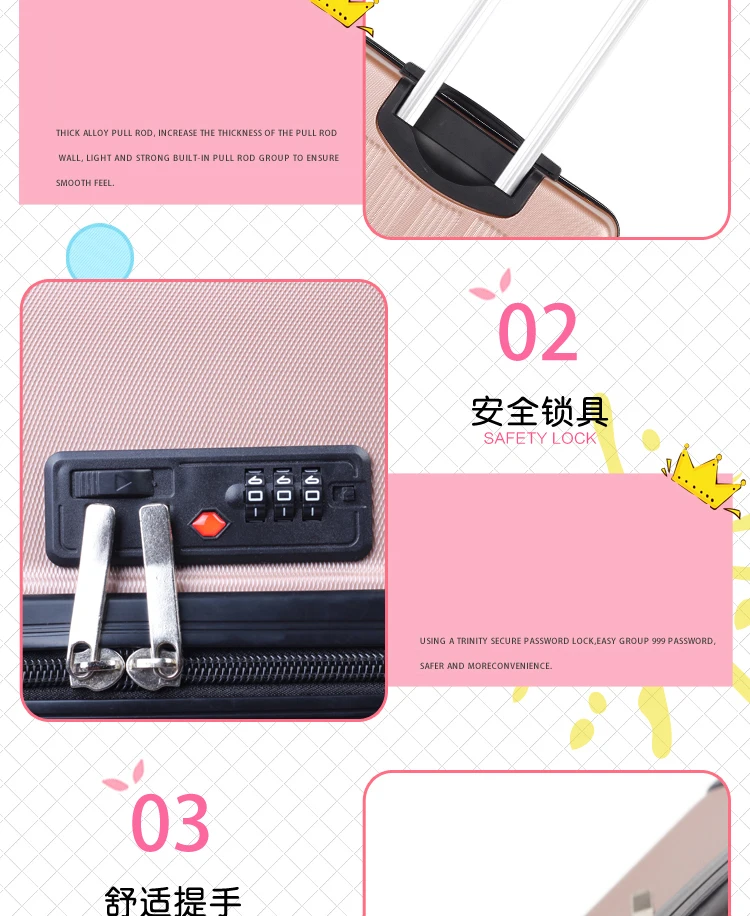2 шт./компл. прекрасный 1" косметичка hello Kitty 20 мм/22 мм/24/28 дюймов для девушек-студенток от чемодан на колесиках багаж Женская чемодан на колесиках