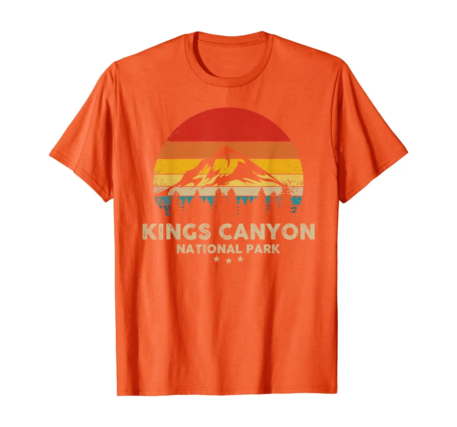 

Kings Canyon - National Park Retro Souvenir T-Shirt