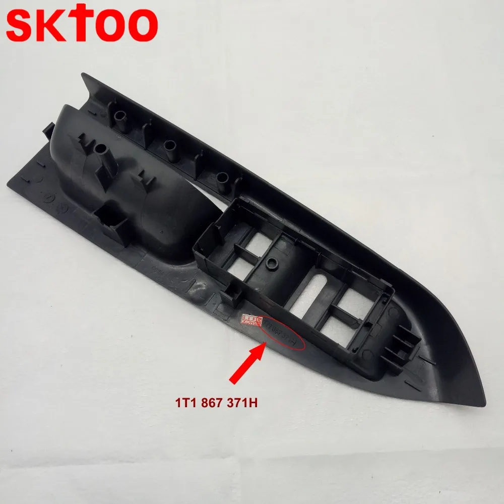 LHD обшивка дверной ручки темно-серого цвета левая панель переключателя главного