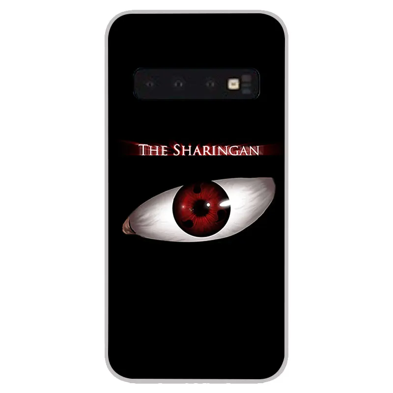 naruto the sharingan Matte Silicone Cases For Samsung Galaxy S8 S9 S10 Plus S10e S6 S7 Edge lite Soft TPU phone back cover |
