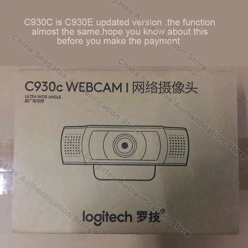 Logitech C930C HD камера Live Network Video Conference широкоугольный 1080P 4 кратный цифровой зум