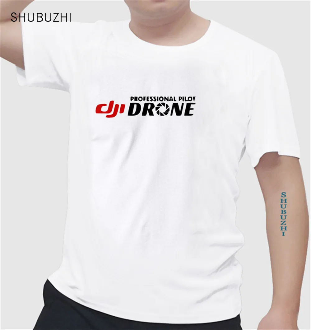 Мужские футболки DJI Pilot Drone Classic Professional UAV Inspire dji Phantom 3 брендовые для дрона