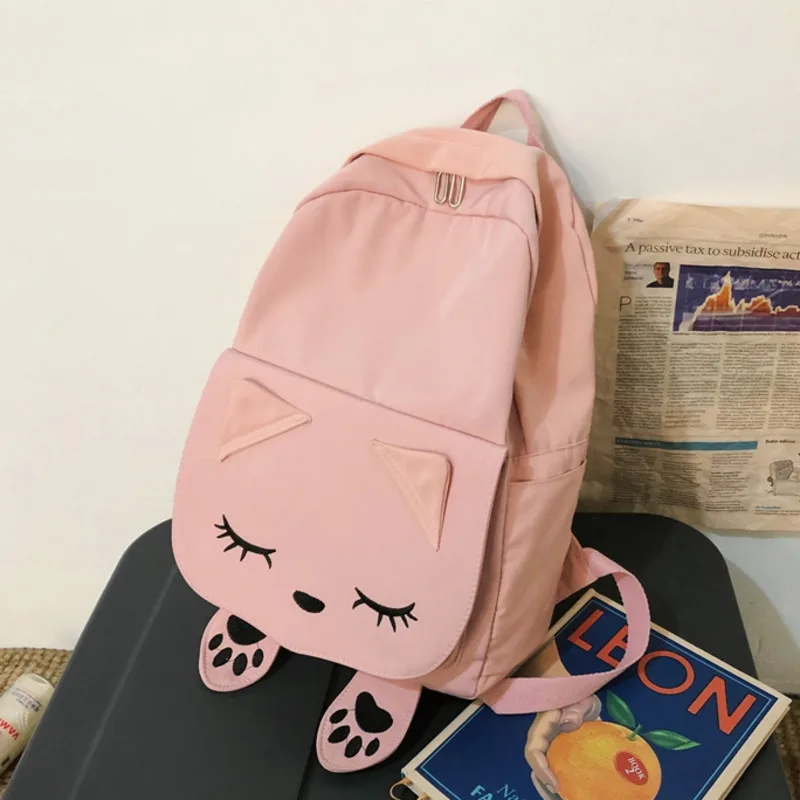 

Large Schoolbag Cute Student School Backpack Japanese Waterproof Bagpack Primary School Book Bags For Teenage Girls Kids Mochila