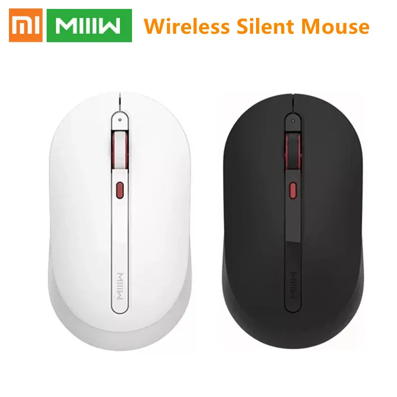 

Xiaomi Беспроводная Бесшумная мышь 800/1200/1600 точек/дюйм беспроводная мышь с регулируемой скоростью DPI Кнопка отключения звука 2,4 ГГц беспроводно...