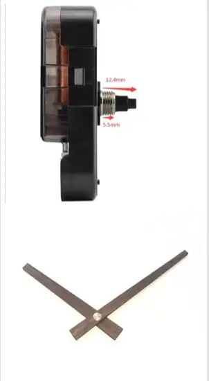 100 шт. 12888 бесшумные часы кварцевый механизм Красная стрела ручной набор для