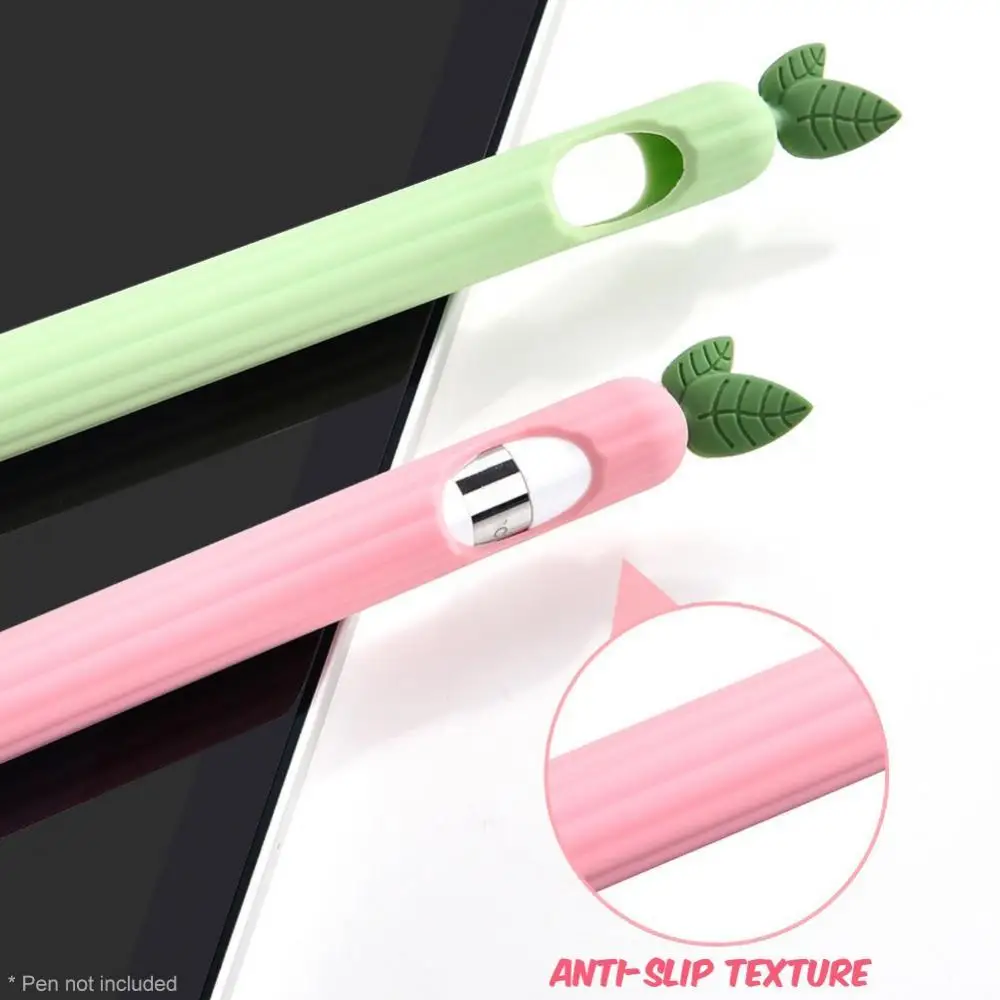 

Мягкий силиконовый защитный чехол в форме овощей для карандаша Apple Pencil 1/2