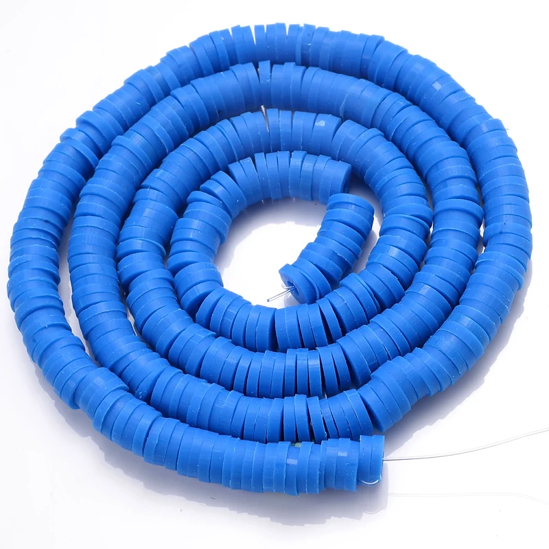 Плоские круглые бусины 5 мм из полимерной глины чип диск свободные разделители