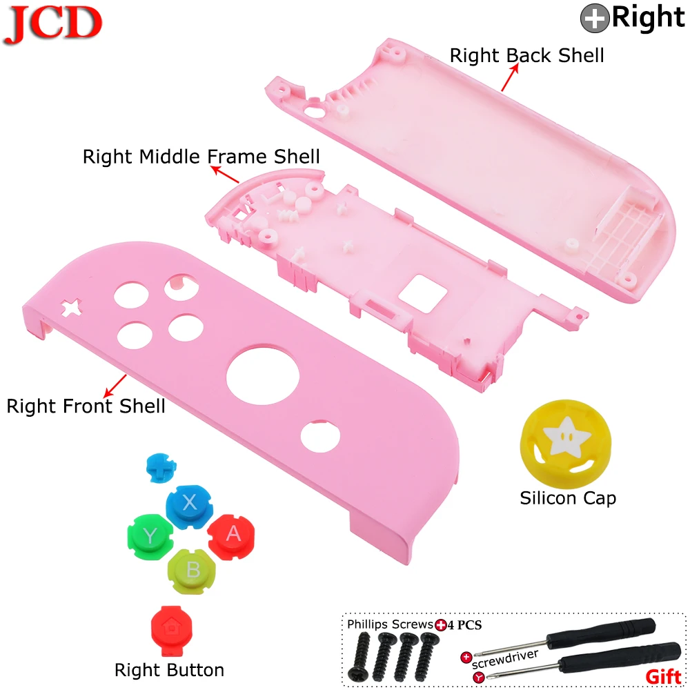 JCD прямо Корпус Оболочка Чехол Крышка для Nintend переключатель контроллер NS Joy Con