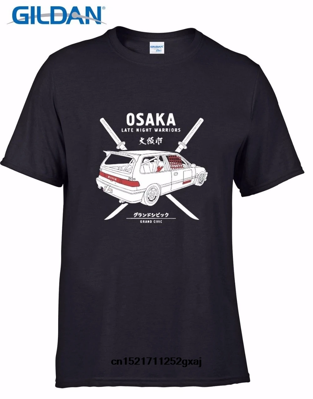 Мужская футболка Newes t 2018 модная летняя стильная Kanjo Осака Jdm Civic Ef9 хит продаж