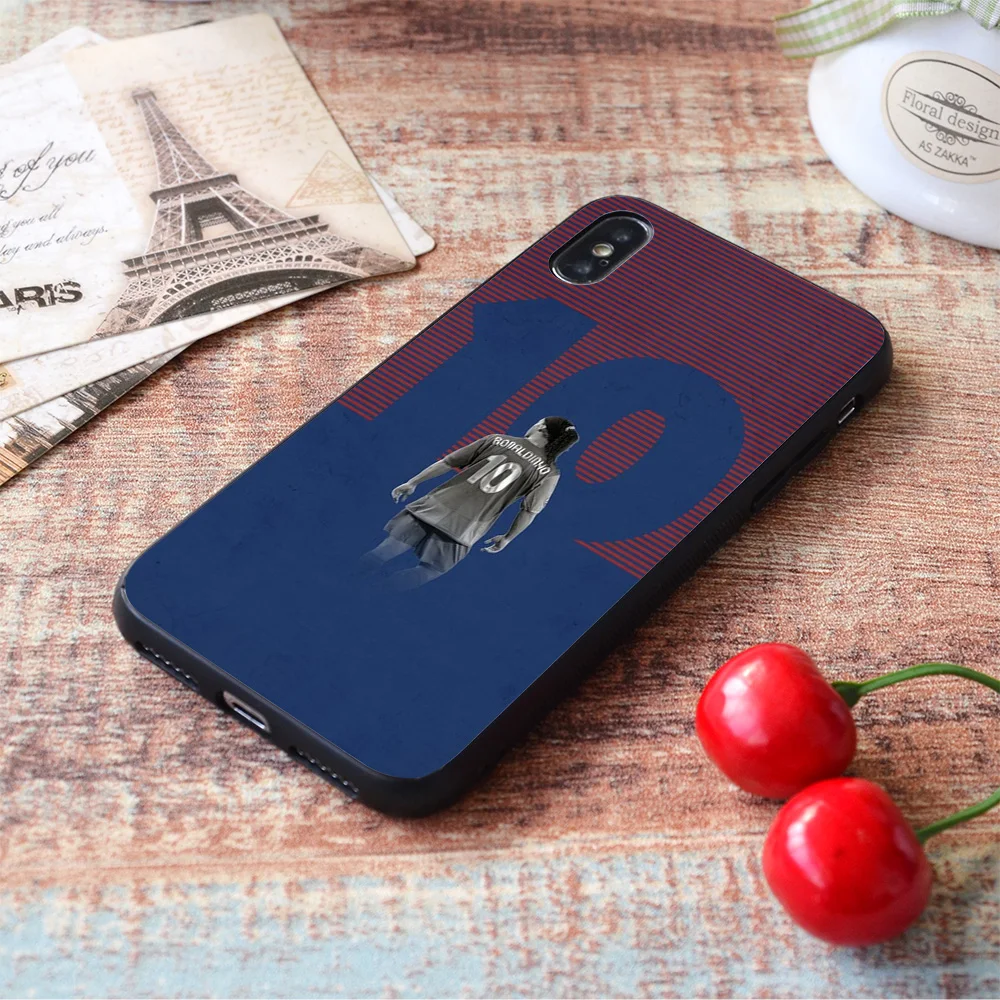 Мягкий чехол из ТПУ с рисунком для iPhone Ronaldinho | Мобильные телефоны и аксессуары