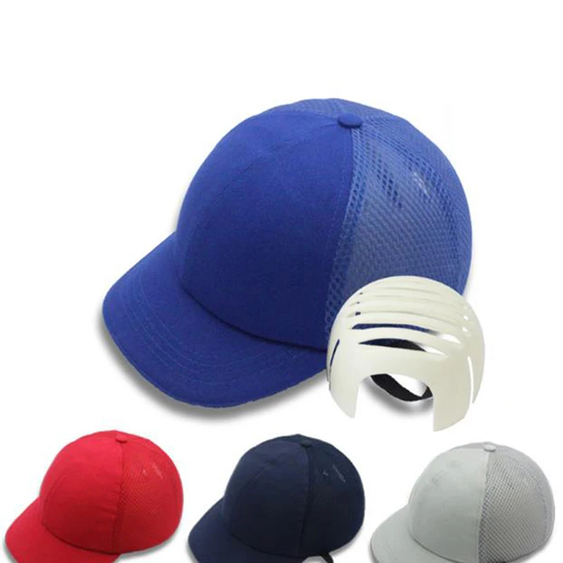 Safety Cap Helmet Baseball Hat Style 