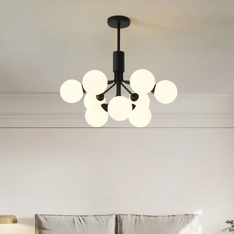 

nordic lampen industrieel glass restaurant luminaria pendente