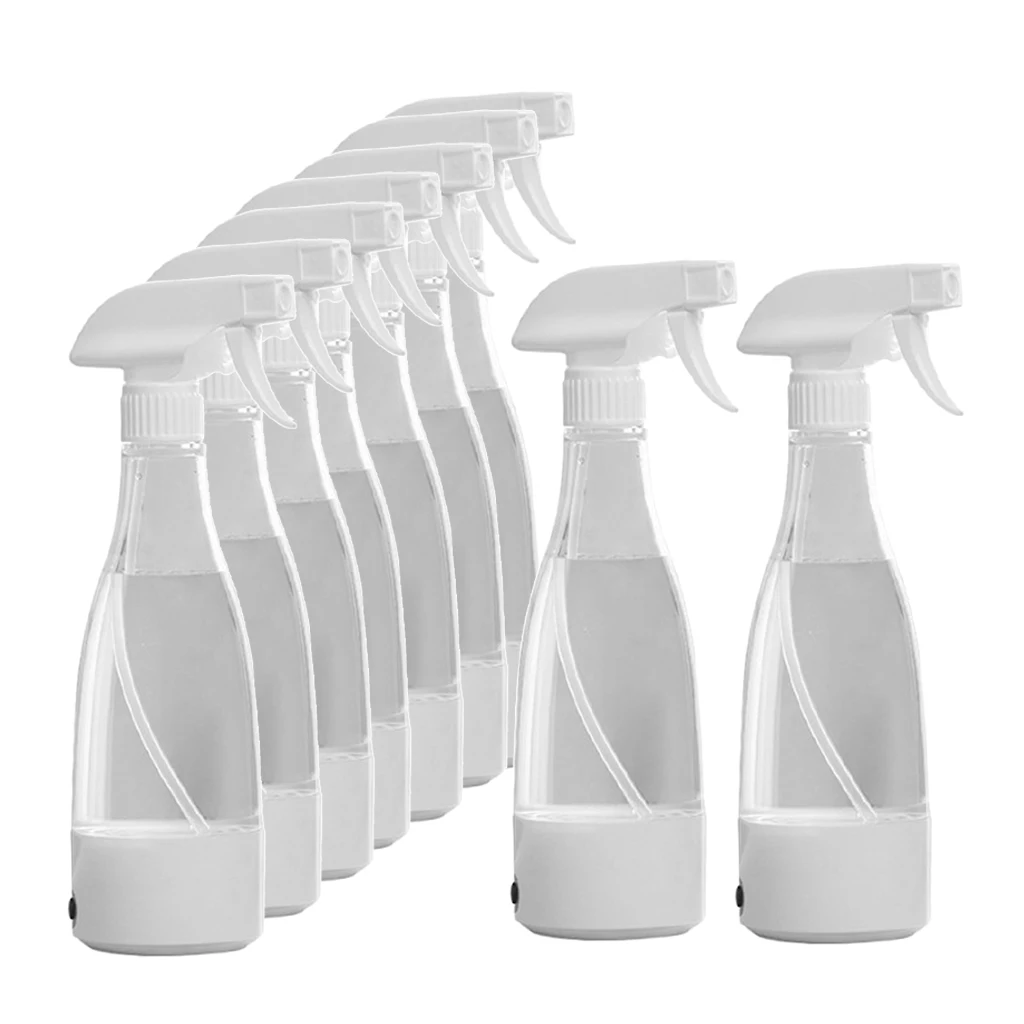 

9pcs DIY Sodium Hypochlorite Generator Spray Bottle USB For Home Office Bathroom