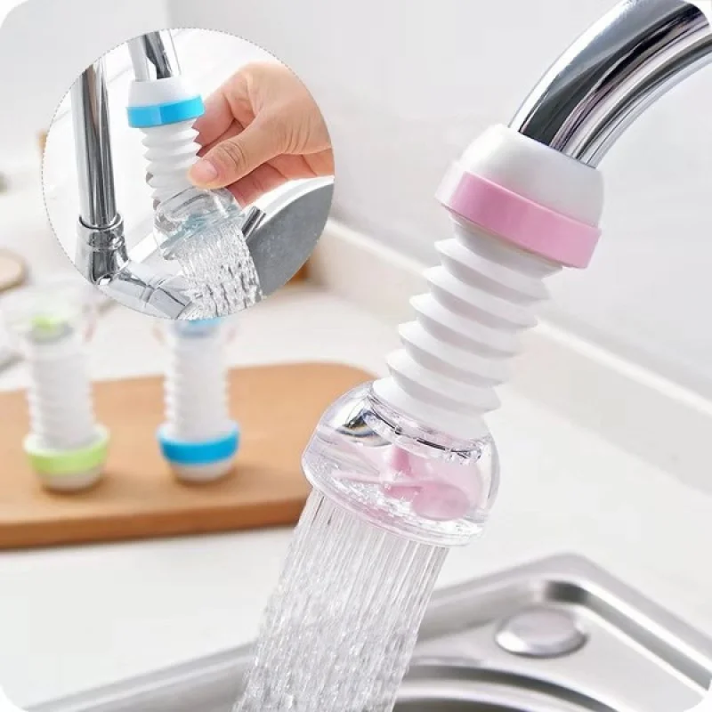

3 Colors Adjustable Collapsible Tap Water Household Medical Stone Faucet Tap Water Clean Purifier Filter Splash-proof Shower