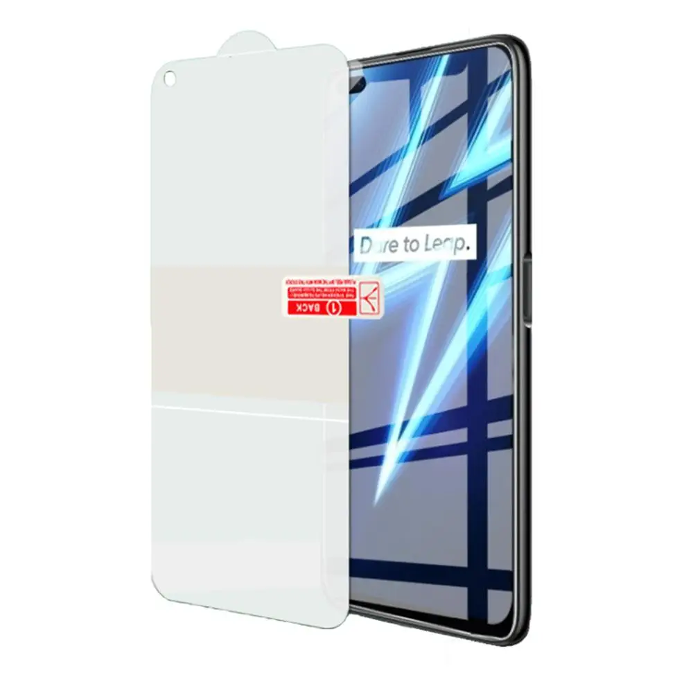 Мягкая Гидрогелевая Защитная пленка для OPPO Realme 7 6 5 3 C2 C3 X2 Pro полное покрытие