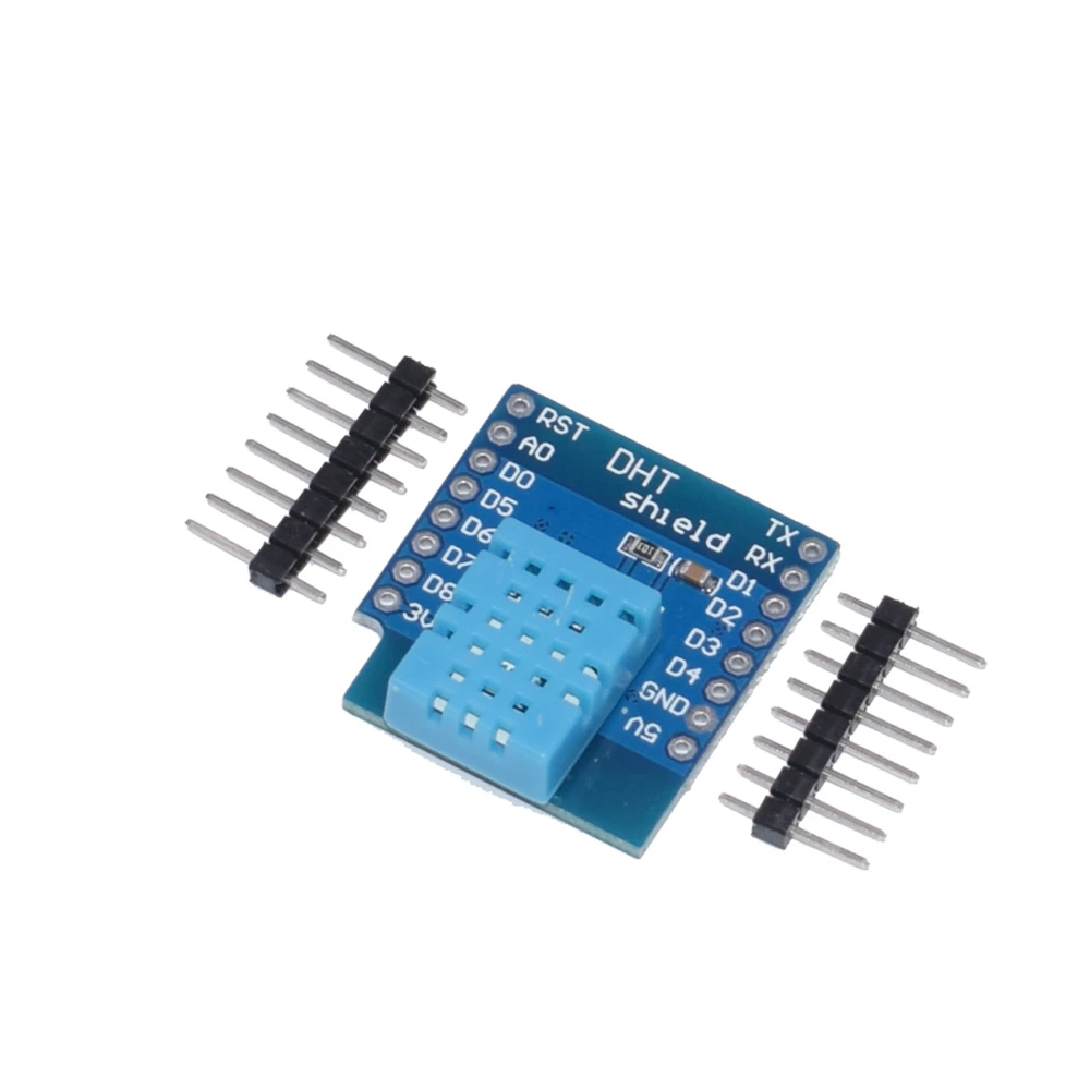 10 шт. DHT щит для D1 Mini DHT11 DHT22 одношиновый цифровой модуль датчика температуры и влажности с подходящими контактами