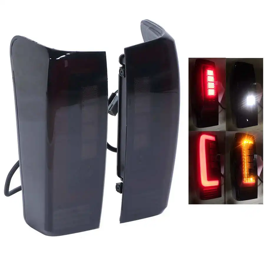 Автомобильные светодиодные задние фонари в сборе установите корпус дыма