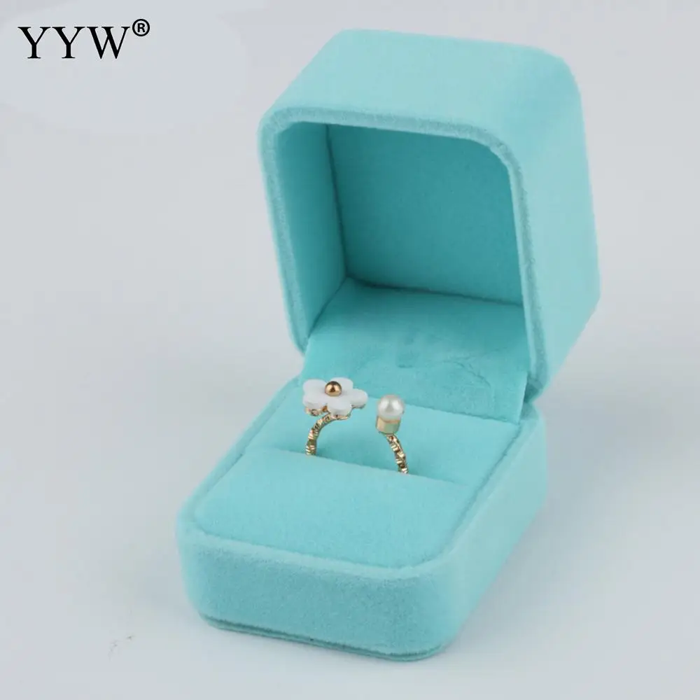 1 шт. Светильник Цвет голубой небесно бархат шкатулка для драгоценностей набор