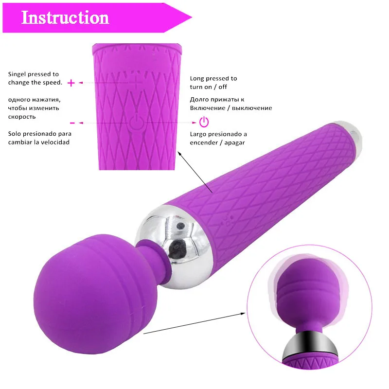 Мощный вибратор для женщин оральный клитор секс-игрушки персональный массажер