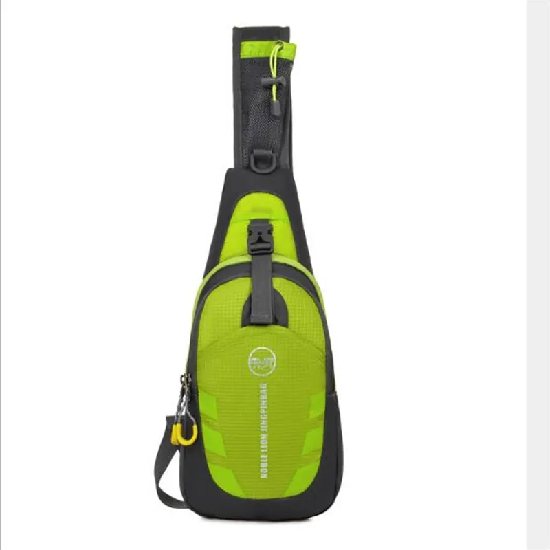 Модная Мужская поясная сумка через плечо водонепроницаемый нагрудной мешок для