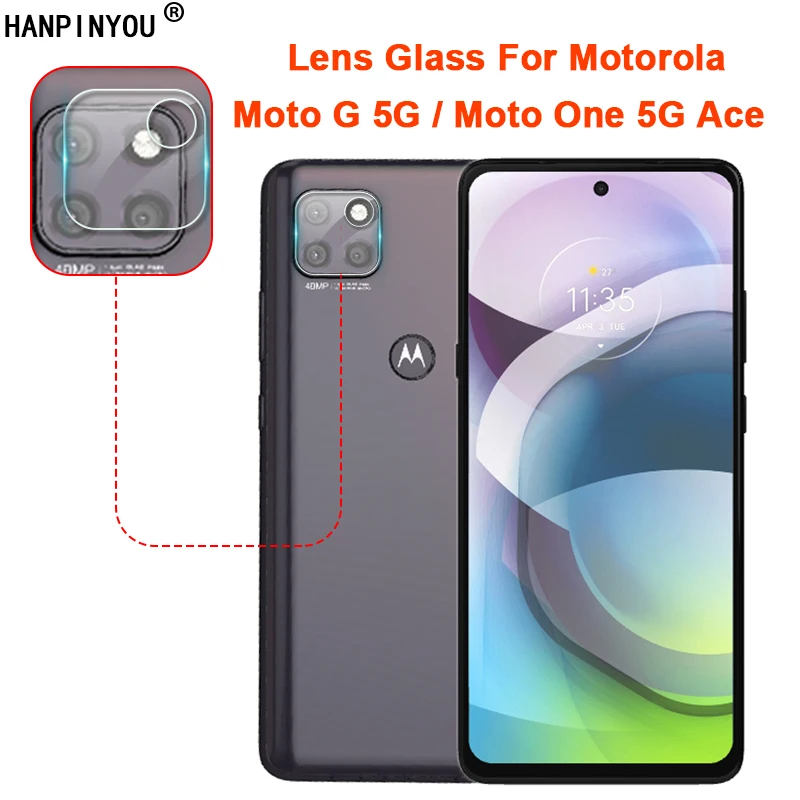 Ультратонкая Защитная пленка для объектива задней камеры Motorola One 5G Ace / Moto G |