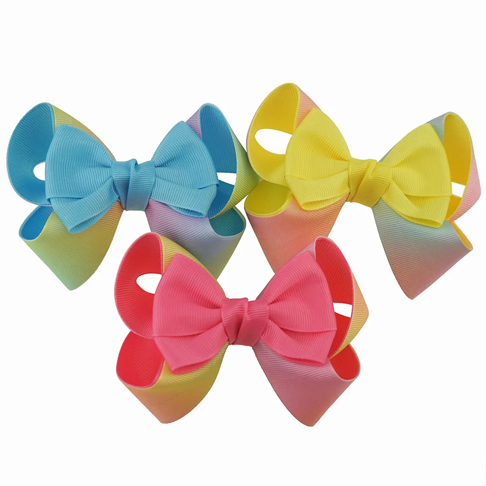 Заколка для волос с бантом принцессы 4 5 дюймов