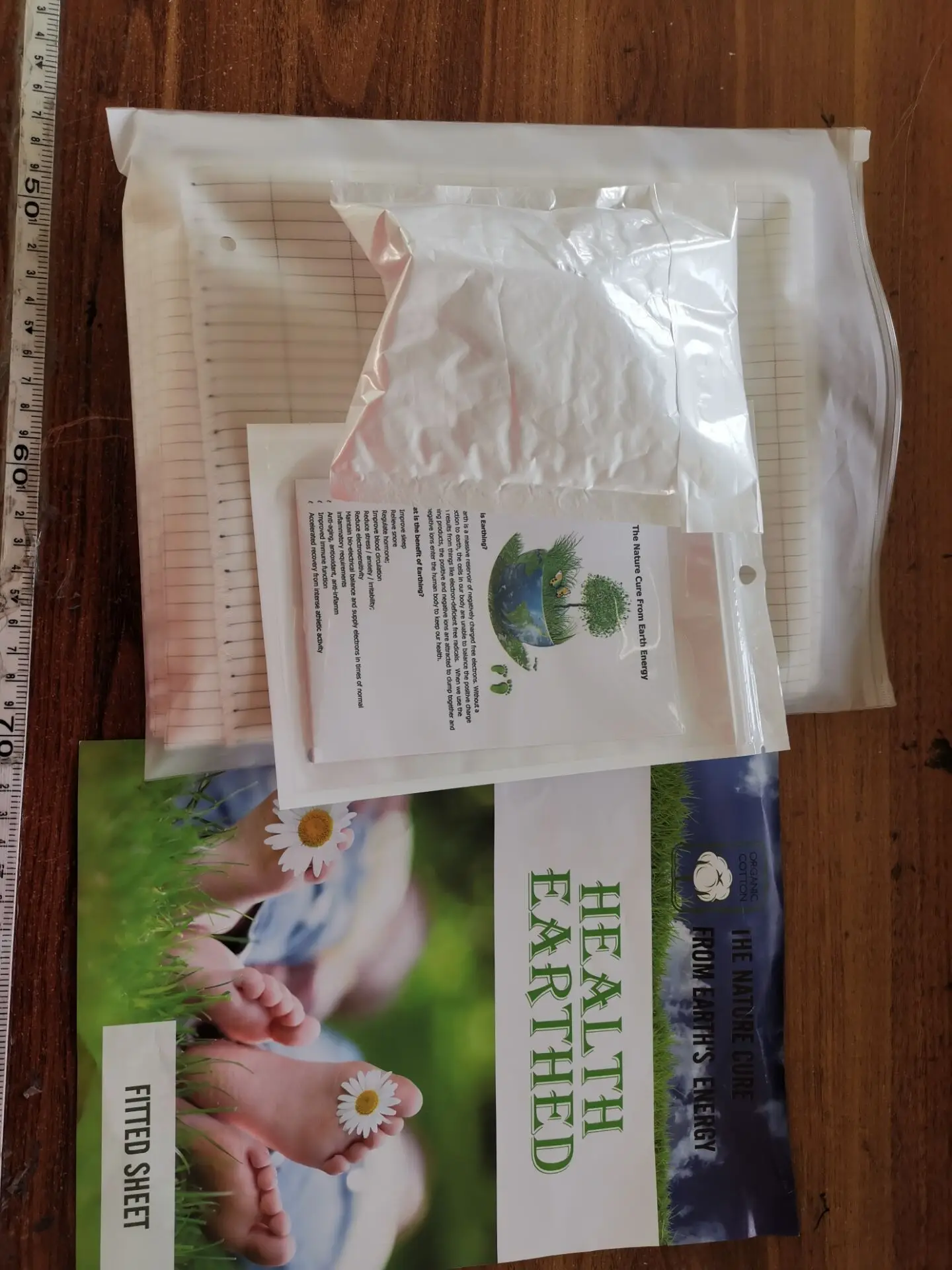 Проводящая Простыня из серебристого волокна и хлопчатобумажной ткани для