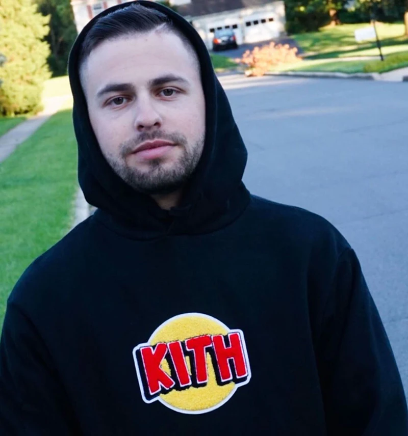 19SS New Kith black blue Hoodie hip hop fashion street men women KITH cartoon sweatshirt KITH treasure blue cotton pullover