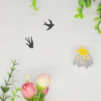 2 swallows small bird metal cutting dies scrapbook photo frame photo album decoration diy handmade artwork