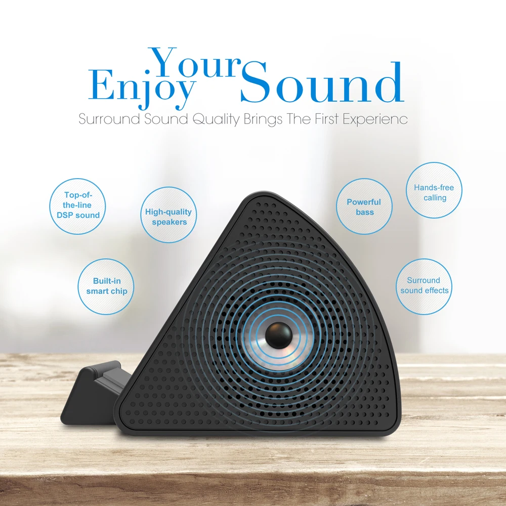 Беспроводной сенсорный усилитель сабвуфера мини умный держатель подставки