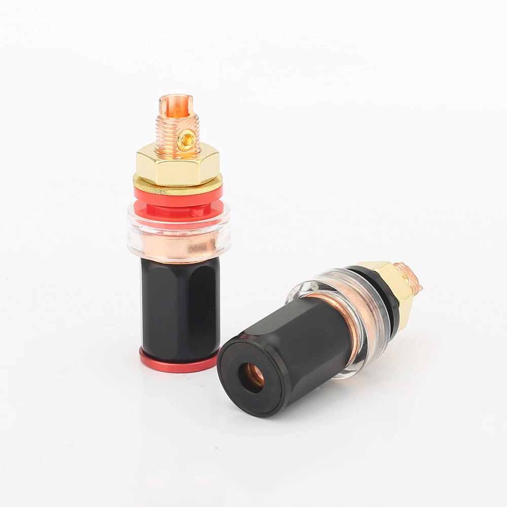 4 шт. стильный Швейцарский чистый красный медный усилитель с опорой|Коннекторы и