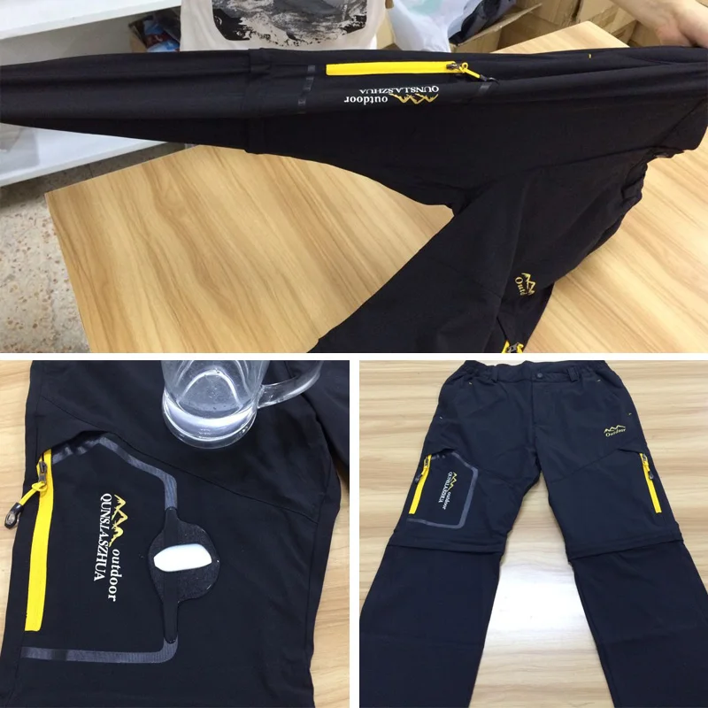 Брюки LOMAIYI размера плюс 6XL мужские летние быстросохнущие Стрейчевые штаны