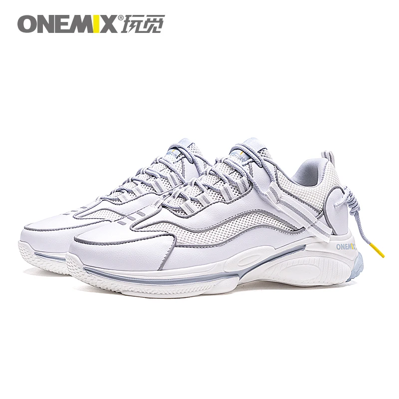 Мужские и женские кроссовки ONEMIX легкие спортивные с дышащей сеткой для бега