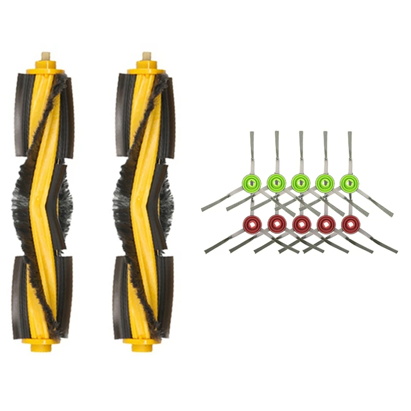 

10 шт., боковые щётки для робота-пылесоса Ecovacs Deebot Ozmo 950