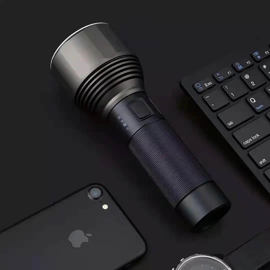 Xiaomi Nextool Rechargeable Flashlight 2000lm 380m 5Modes IPX7 Waterproof 5000mAh LED Light Type-C Seaching Torch For Camping | Спорт и