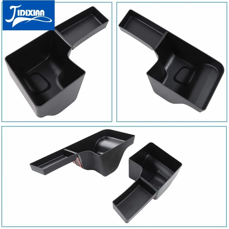 Купить JIDIXIAN 2 шт., ящик для хранения БАГАЖНИКА АВТОМОБИЛЯ, органайзер для Jeep Wrangler JL 4 двери 2018, 2019, 2020, аксессуары для 2021