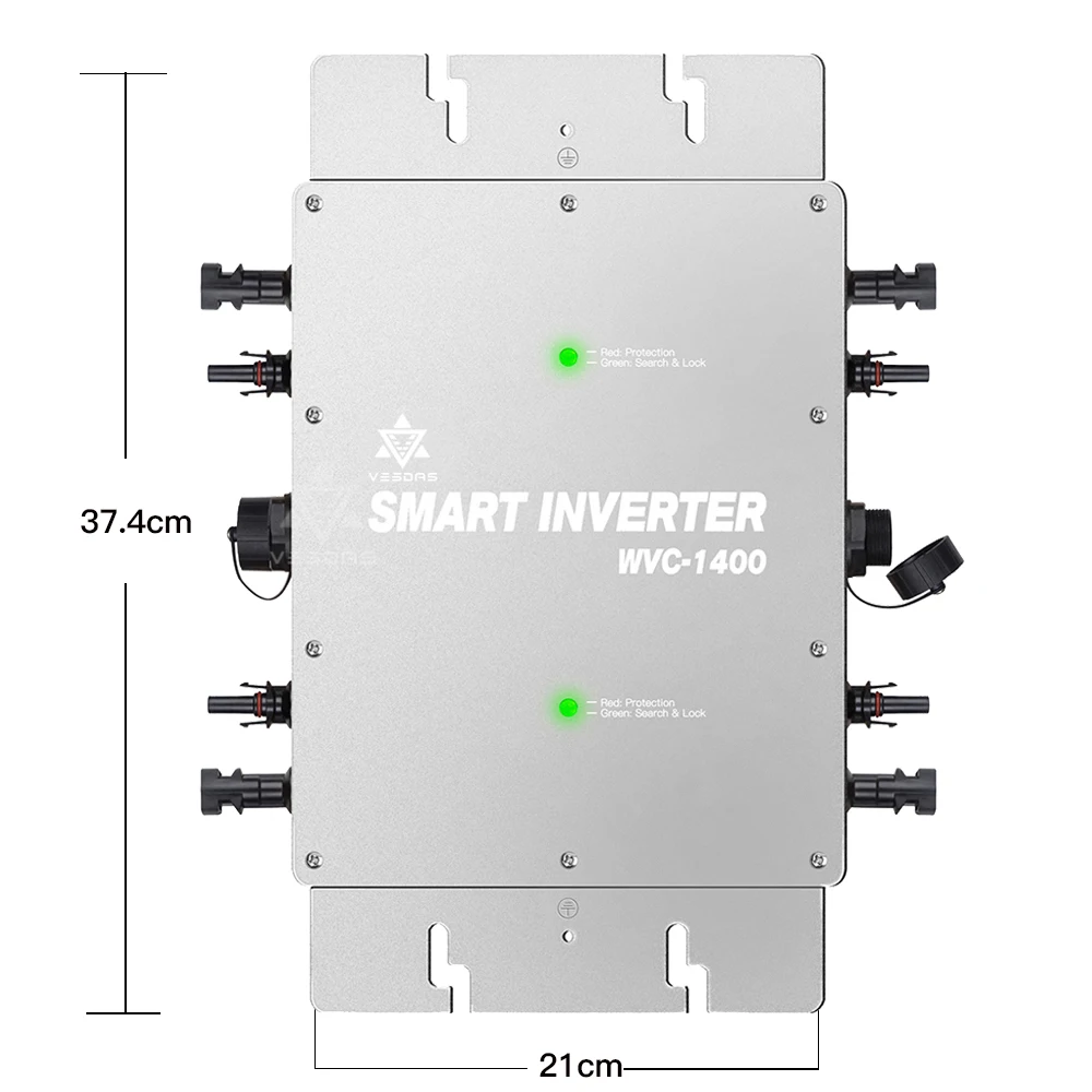IP65 MPPT 1400 Вт микро инвертор солнечной батареи на сетке преобразователь чистой