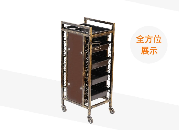 Новый Ретро кованый железный парикмахерский ручной инструмент для красоты