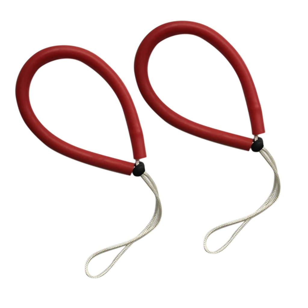 

2 Pieces Adjustable Diving Wrist Strap Rope Leash Cord for Camera Flashlight