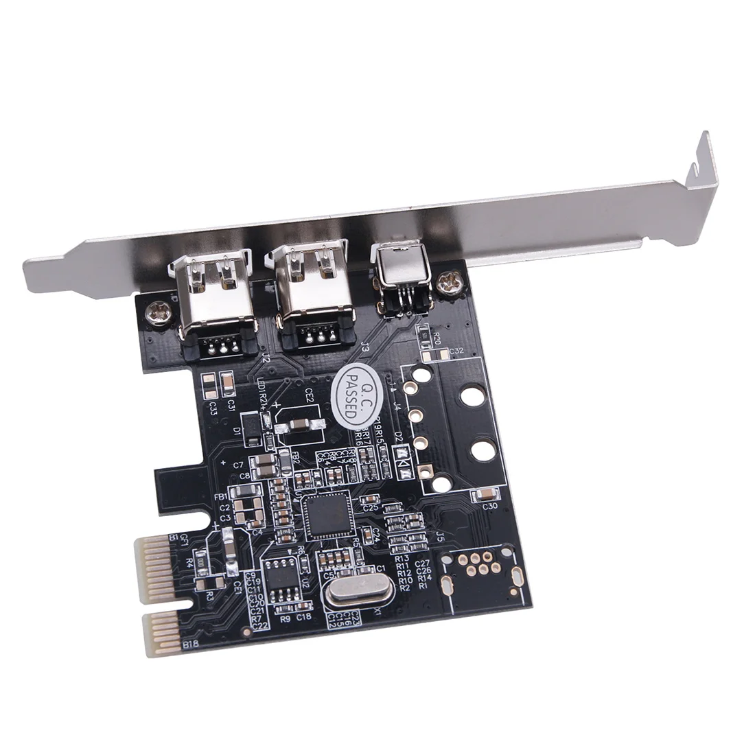 XT-XINTE PCI-e 1X IEEE 1394A 3 Порты и разъёмы (3 + 1) шина сверхбыстрой передачи данных адаптер