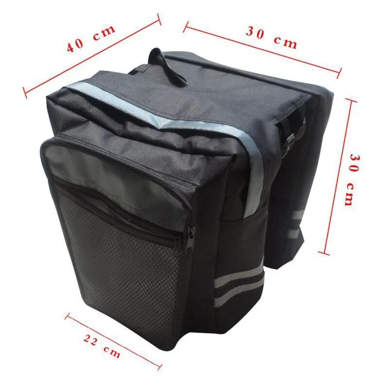 Сумка для горного велосипеда 2 в 1 двусторонний багажник на заднем сиденье