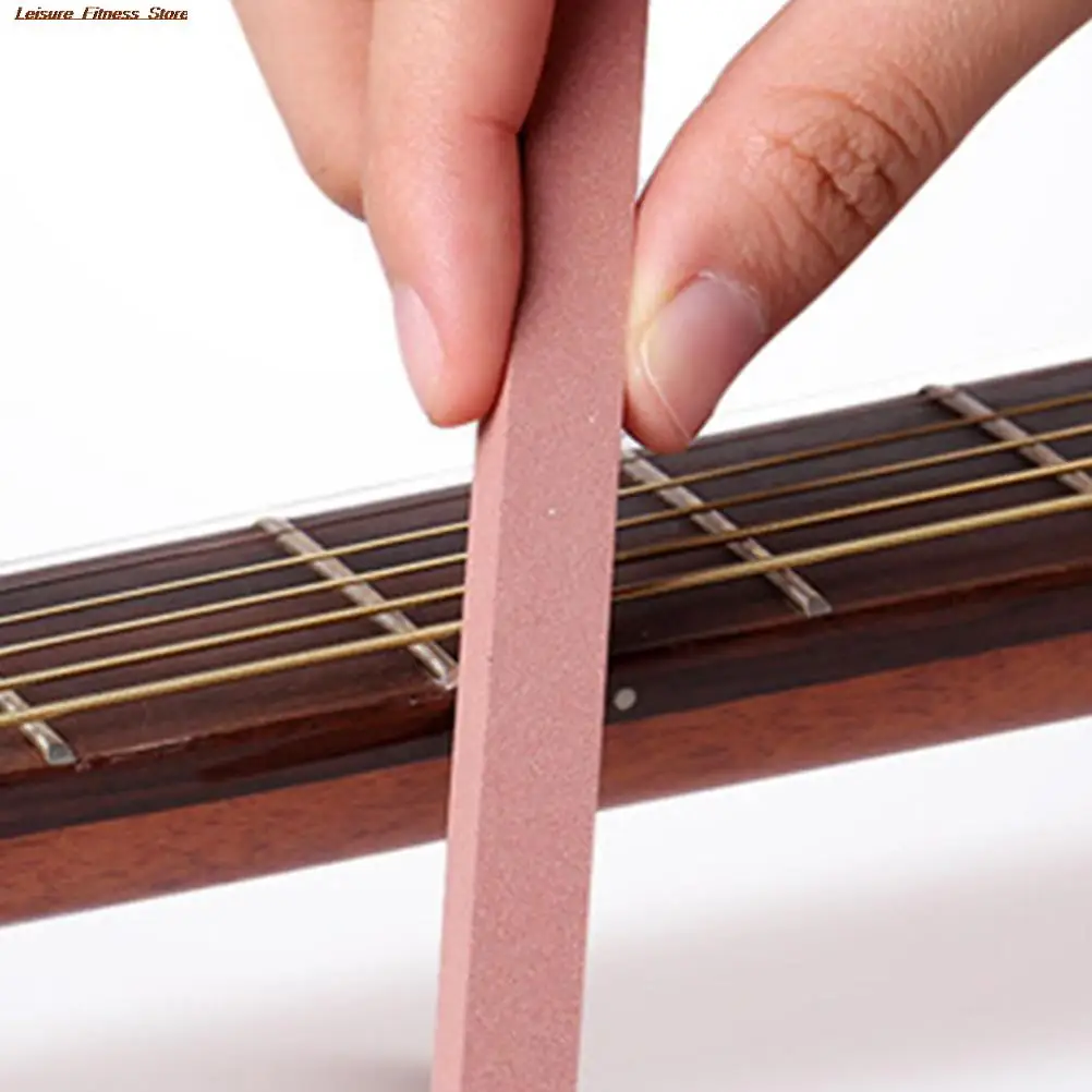 

High QualityGuitar pillow polishing red string silk polishing stone guitar maintenance tool