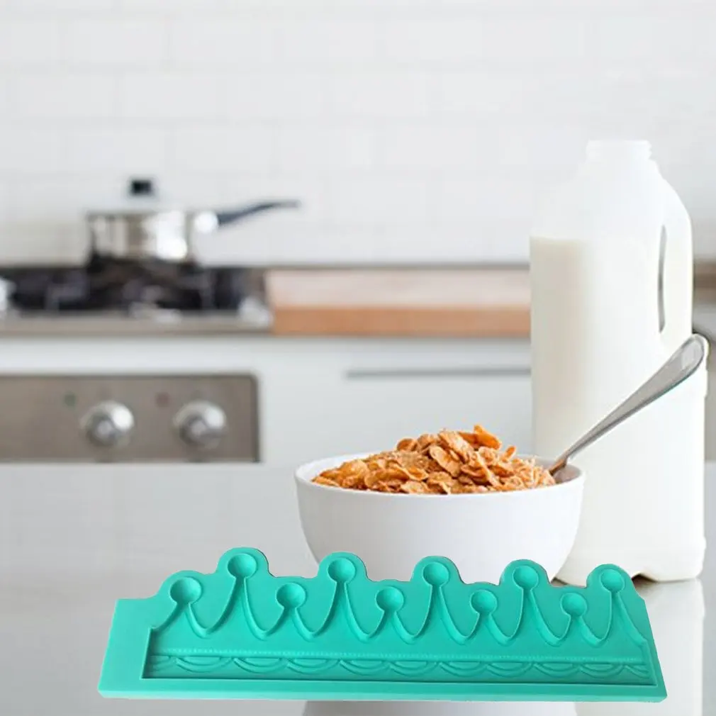 Маленькая Корона силиконовая форма для торта шоколада инструменты украшения