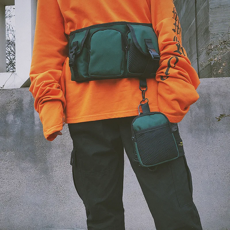 2019 нагрудная банка для женщин и мужчин спортивные зеленые тактические сумки